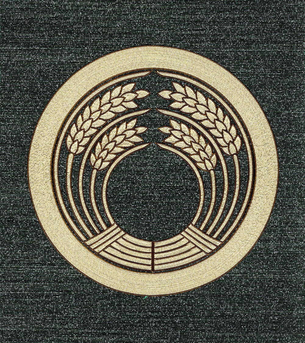 Japanese Family Crest … 家紋, 日本 文様, 稲穂 イラスト