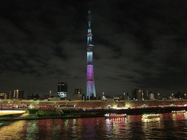 東京スカイツリー・ライトアップ34