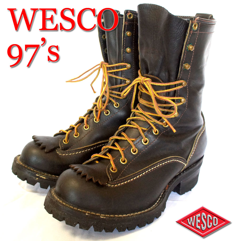 97年製 旧ロゴ WESCO Jobmaster Boots（ウエスコジョブマスターブーツ