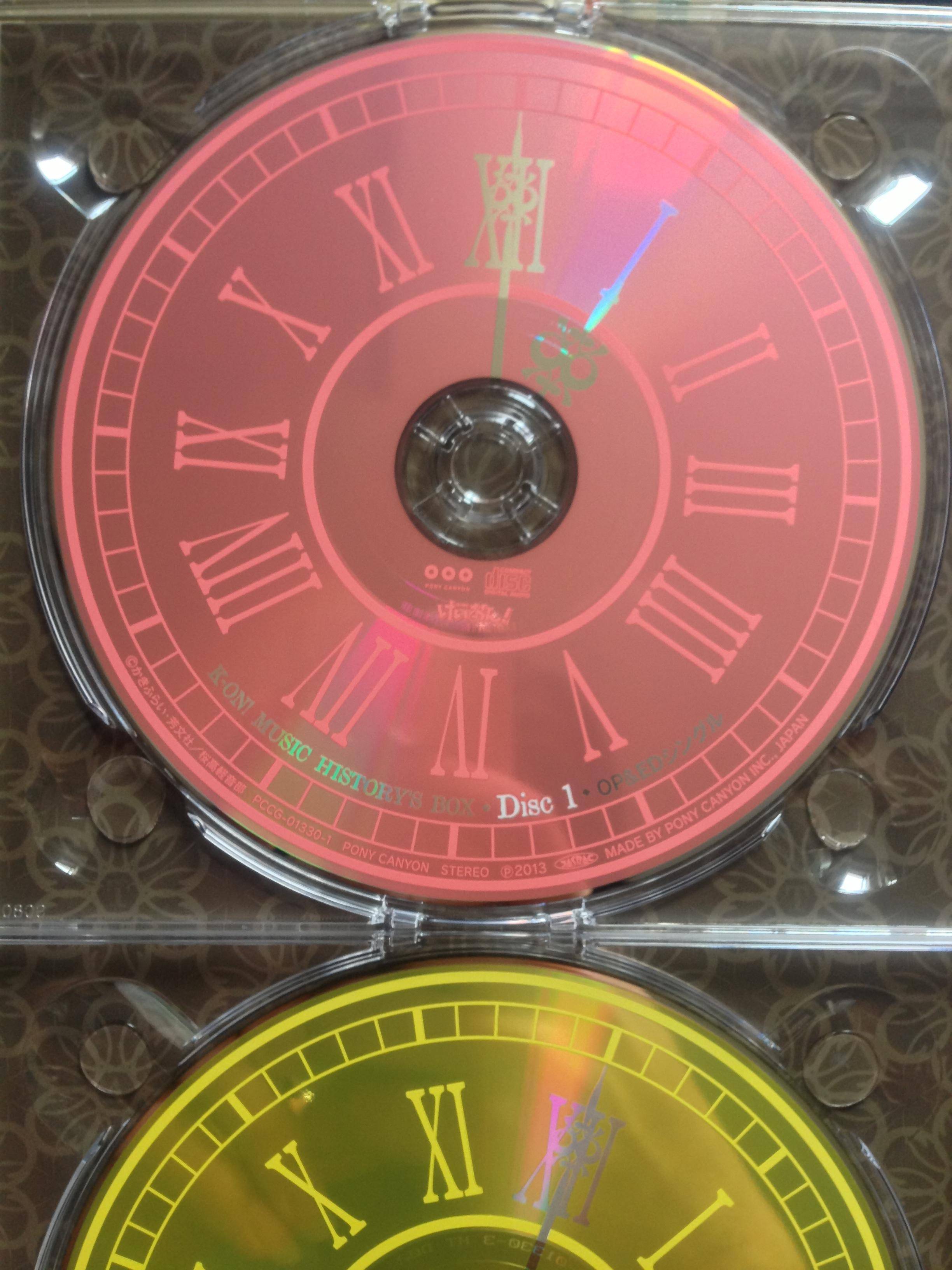 けいおん！』CD BOX『K-ON! MUSIC HISTORY'S BOX』でCDレーベルに誤植