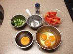 トマトとオクラの卵炒め18