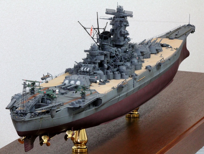HIGH-GEARedの模型と趣味の日常 1/200戦艦『大和』