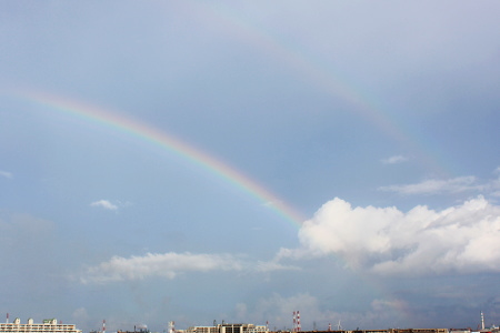 2012年夏の虹