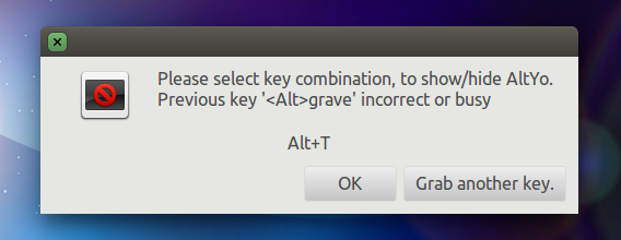 AltYo Ubuntu 端末エミュレーター ショートカットキーの設定