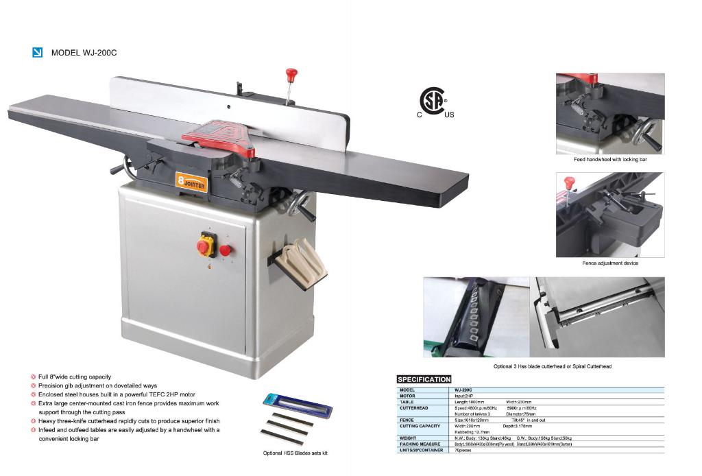 Wood Jointer Planer PDF Woodworking